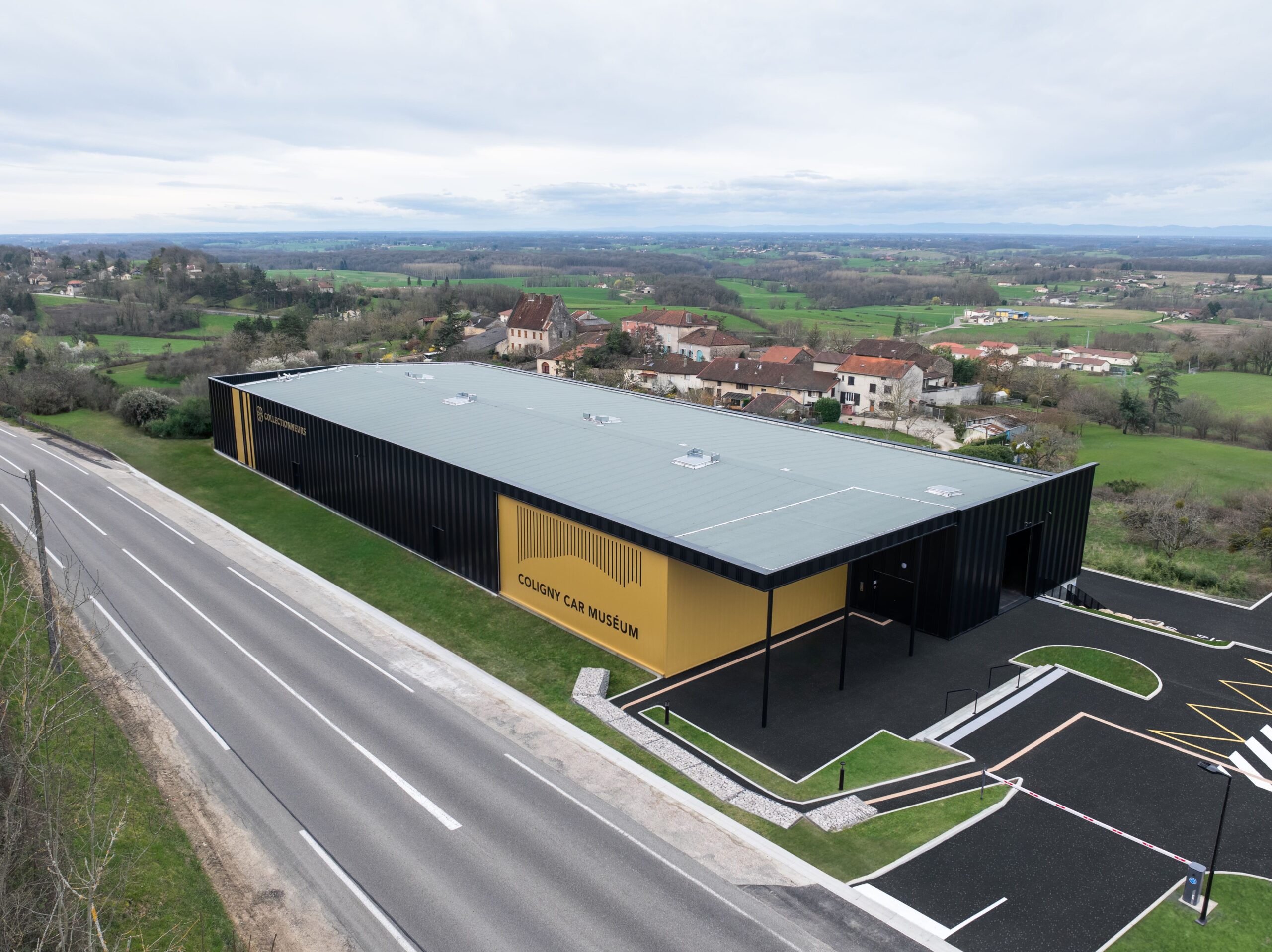 Coligny Car Museum — Vue du musée